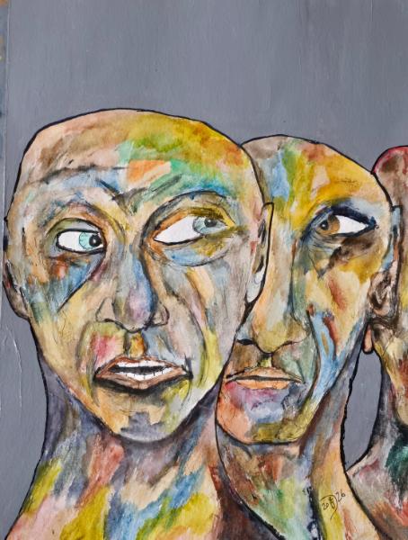 Listening to whispers.