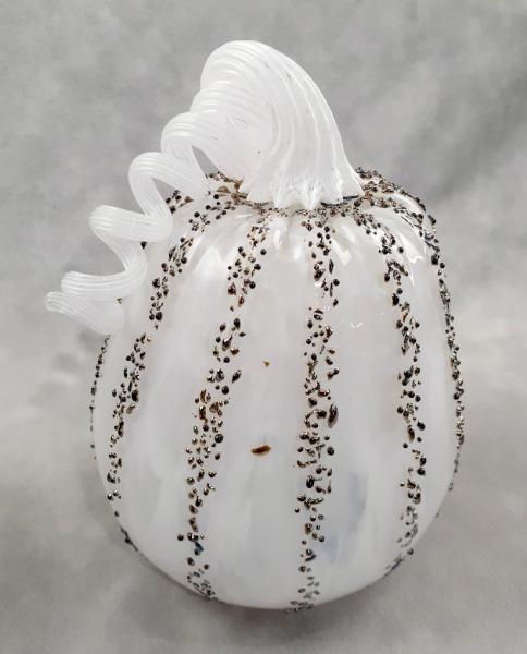 #09162544 Lg Pumpkin 5'' to 6'' Silvered $65.00