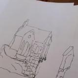 Will want future expansion..  sketch from original cottage