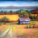 Brandenburg barn 16x20 canvas in oil