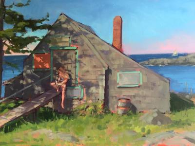 The Wik Wak 20x30" oil The Wik Wak 20x30" oil
