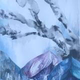 Thick Air Sierra (part 2 of diptych) (sold)