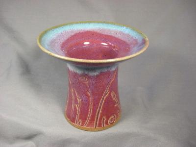 110602.A Asian Vase with Wheat Design