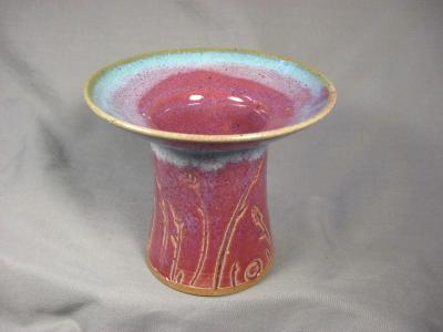 110602.A Asian Vase with Wheat Design 110602.A Asian Vase with Wheat Design