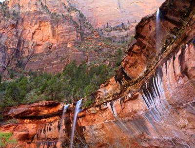 Zion Canyon Waterfalls Zion Canyon Waterfalls