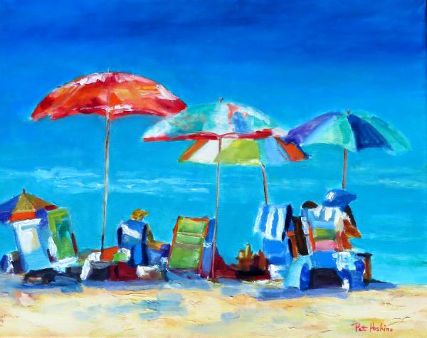 Beach Day - 0il - 16x20 SOLD