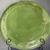 110628.F Platter with Rolling Stamp Design