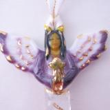 TO22089 - Angel Ornament, Violet