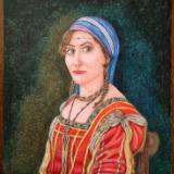 Classic Beauty with Ferronnière and Nezem 