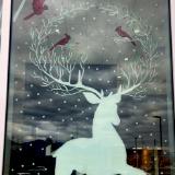 Cardinal deer