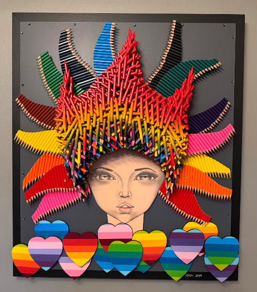 Fire of Love (26x30 inches) 