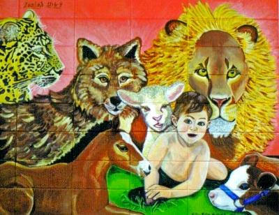 "Isaiah" Church Nursery Mural, Savannah, Georgia "Isaiah" Church Nursery Mural, Savannah, Georgia